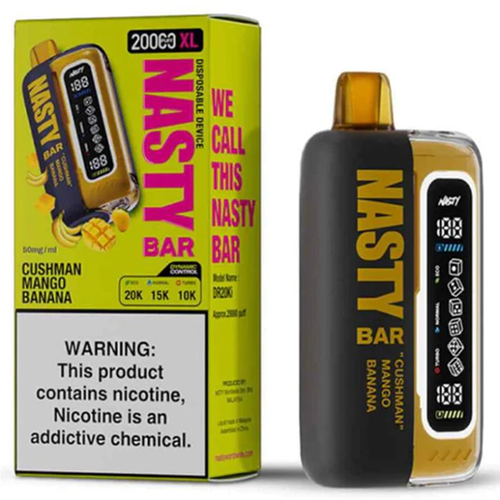 NASTY BAR XL DR20KI 20000 PUFF DISPOSABLE VAPES