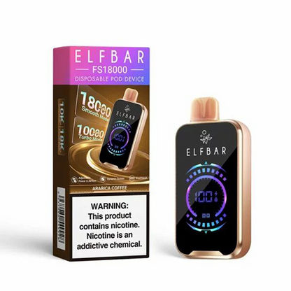 ELFBAR FS18 000 DISPOSABLE VAPES