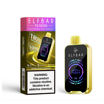 ELFBAR FS18 000 DISPOSABLE VAPES