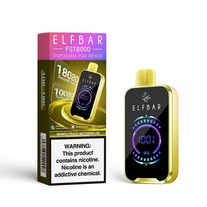 ELFBAR FS18 000 DISPOSABLE VAPES