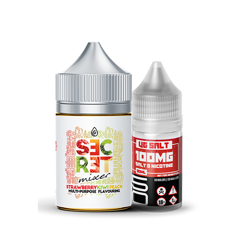 SECRET MIXER NIC SALT/MTL FLAVOR SHOTS (60ML)