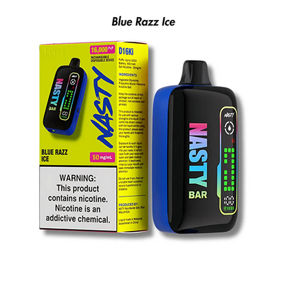 NASTY BAR D16KI 16 000 PUFF DISPOSABLE VAPES