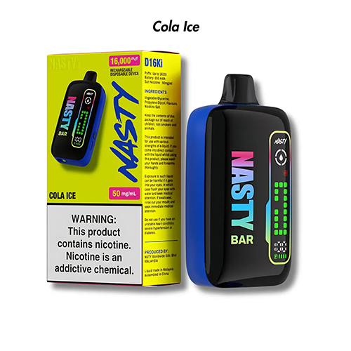 NASTY BAR D16KI 16 000 PUFF DISPOSABLE VAPES