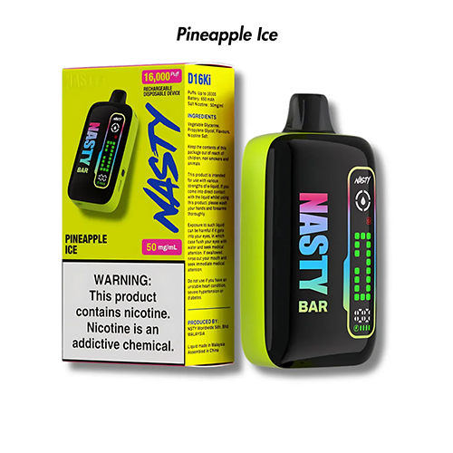 NASTY BAR D16KI 16 000 PUFF DISPOSABLE VAPES