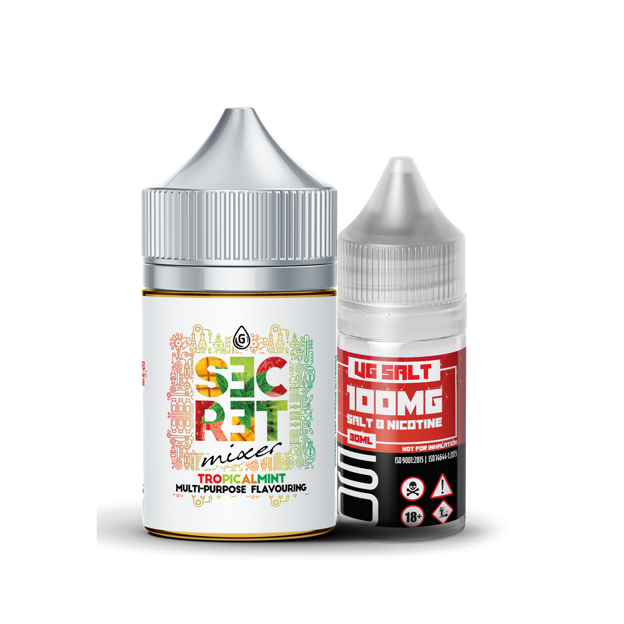 SECRET MIXER NIC SALT/MTL FLAVOR SHOTS (60ML)