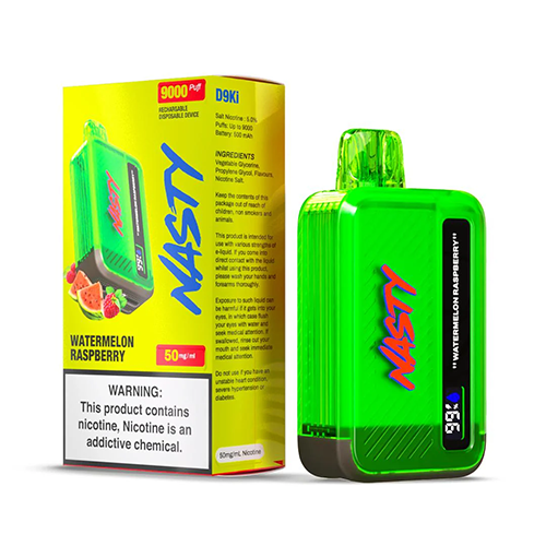 NASTY BAR D9KI 9000 PUFF DISPOSABLE VAPES