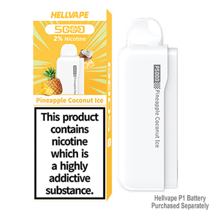 HELLVAPE P1 DISPOSABLE VAPE - REPLACEMENT PRE FILLED PODS