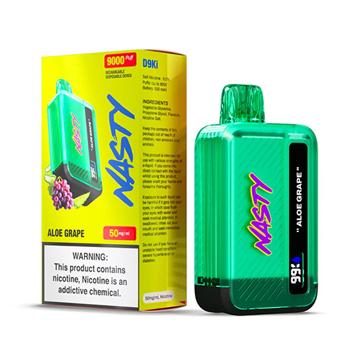 NASTY BAR D9KI 9000 PUFF DISPOSABLE VAPES