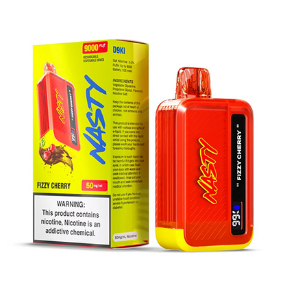 NASTY BAR D9KI 9000 PUFF DISPOSABLE VAPES