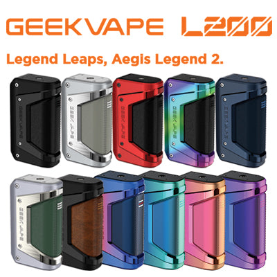 GEEKVAPE L200 AEGIS LEGEND 2 200W BOX MOD