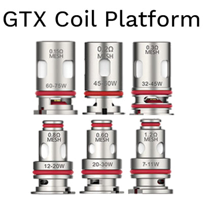 VAPORESSO GTX REPLACMEMENT COILS